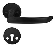 Dørgreb indvendig L-formet matsort